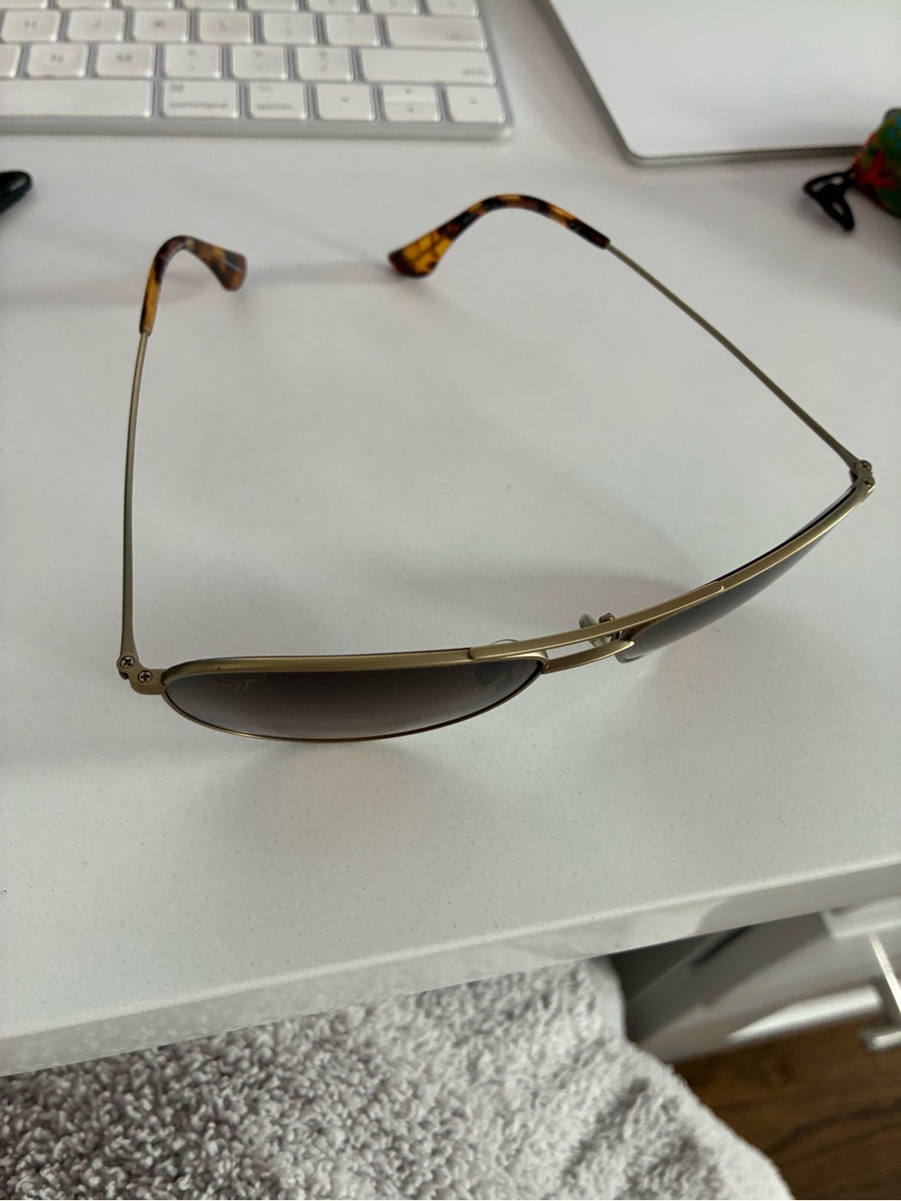 Gold frame Maui Jim Baby Beach sunglasses - Picture 2 of 5